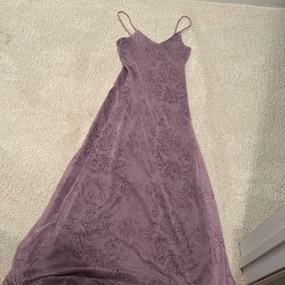 Urban Outfitters purple/lavender maxi slip dress